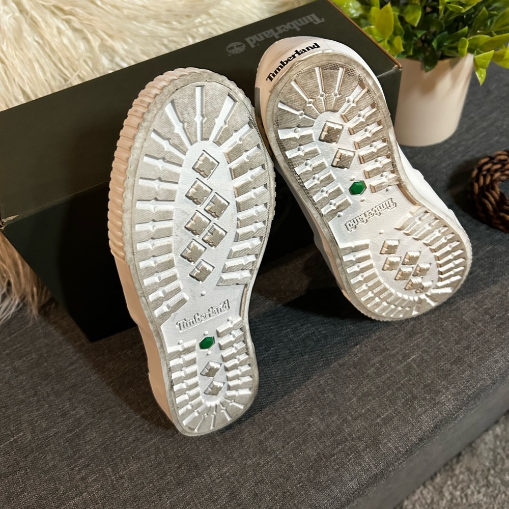 Timberland White Slip-On Sneakers - Picture 4 of 6